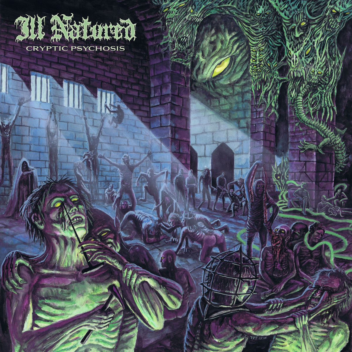 Ill Natured – Cryptic Psychosis vinyl cover