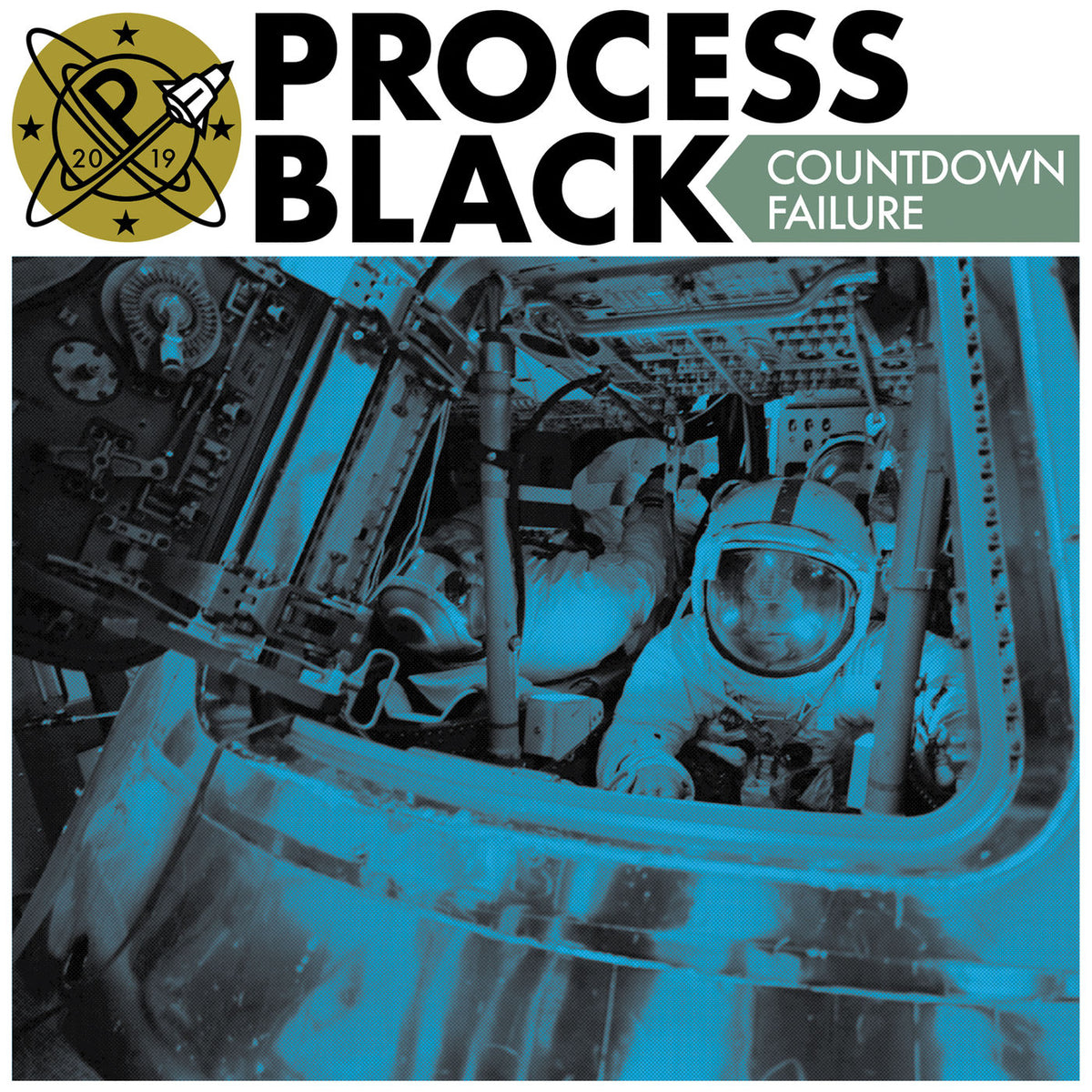 Process Black – Countdown Failure vinyl cover