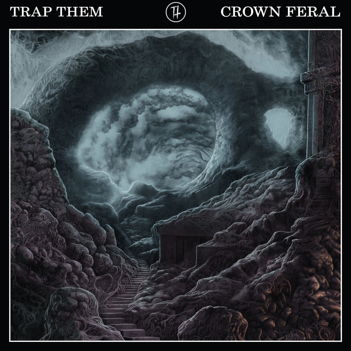 Trap Them – Crown Feral vinyl record cover