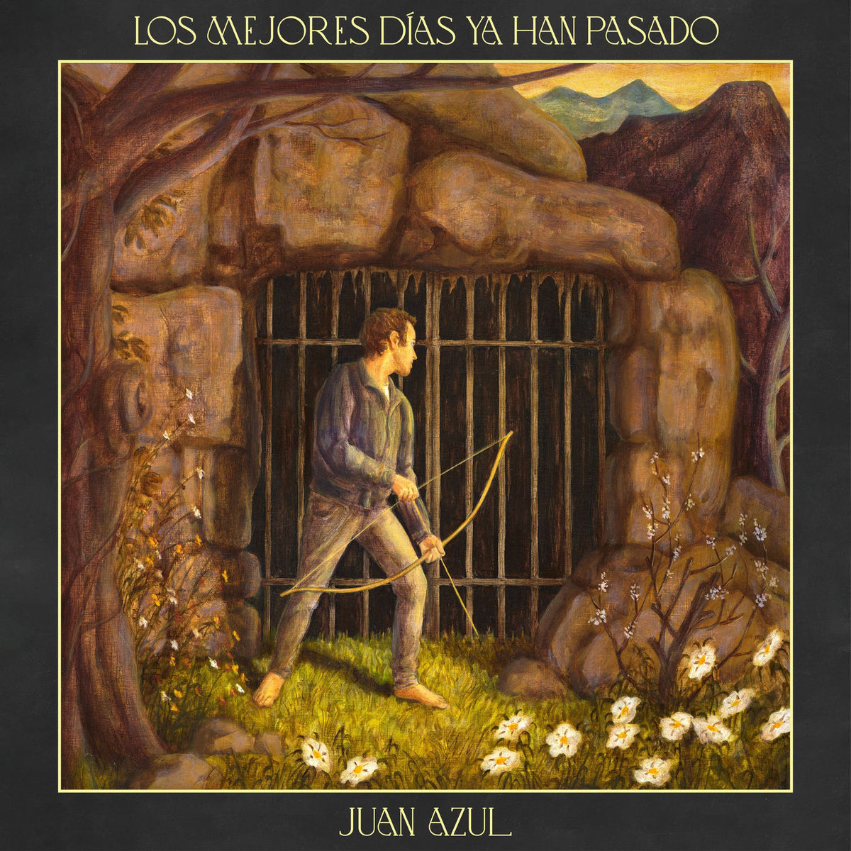 Juan Azul – Los Mejores Dias Ya Han Pasado vinyl record cover