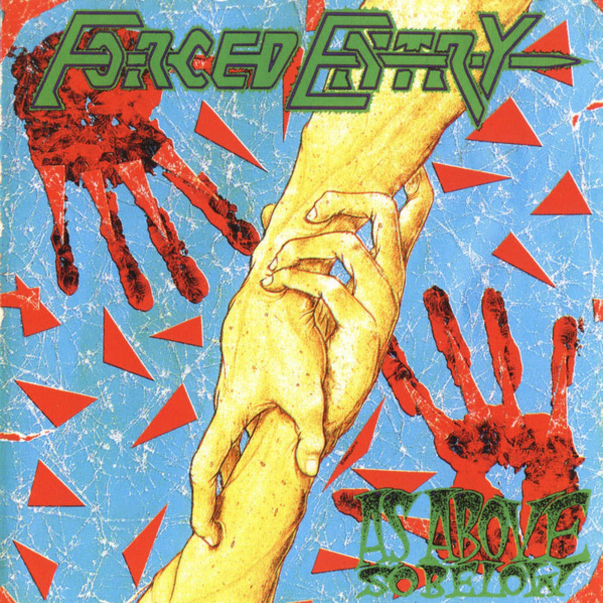 Forced Entry – As Above, So Below vinyl record cover