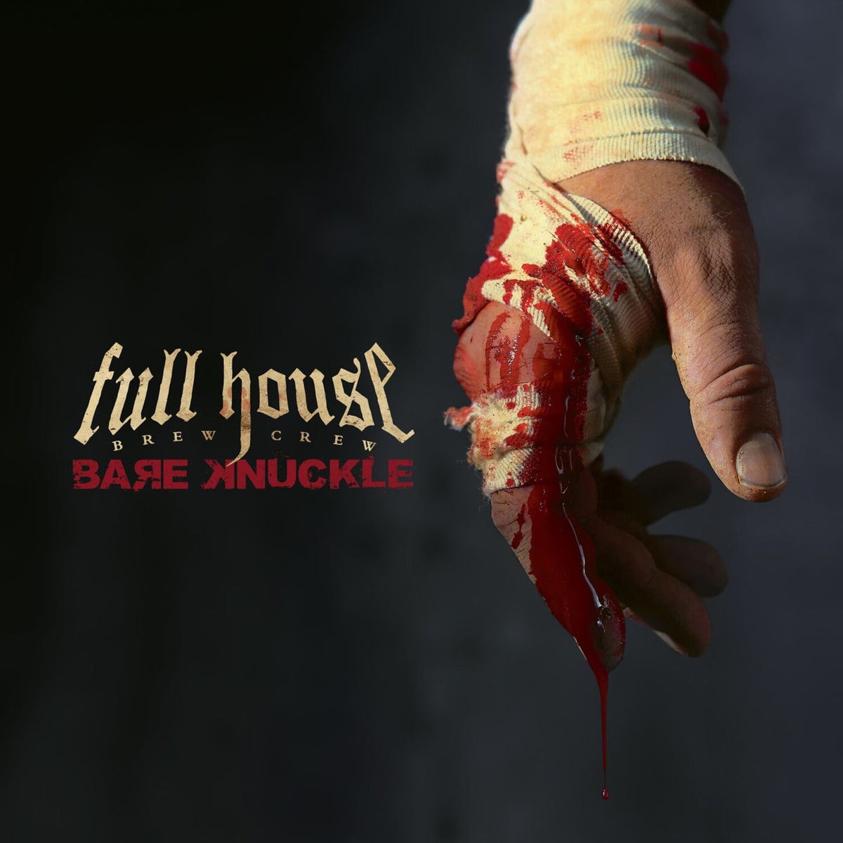 Full House Brew Crew – Bare Knuckle vinyl record cover