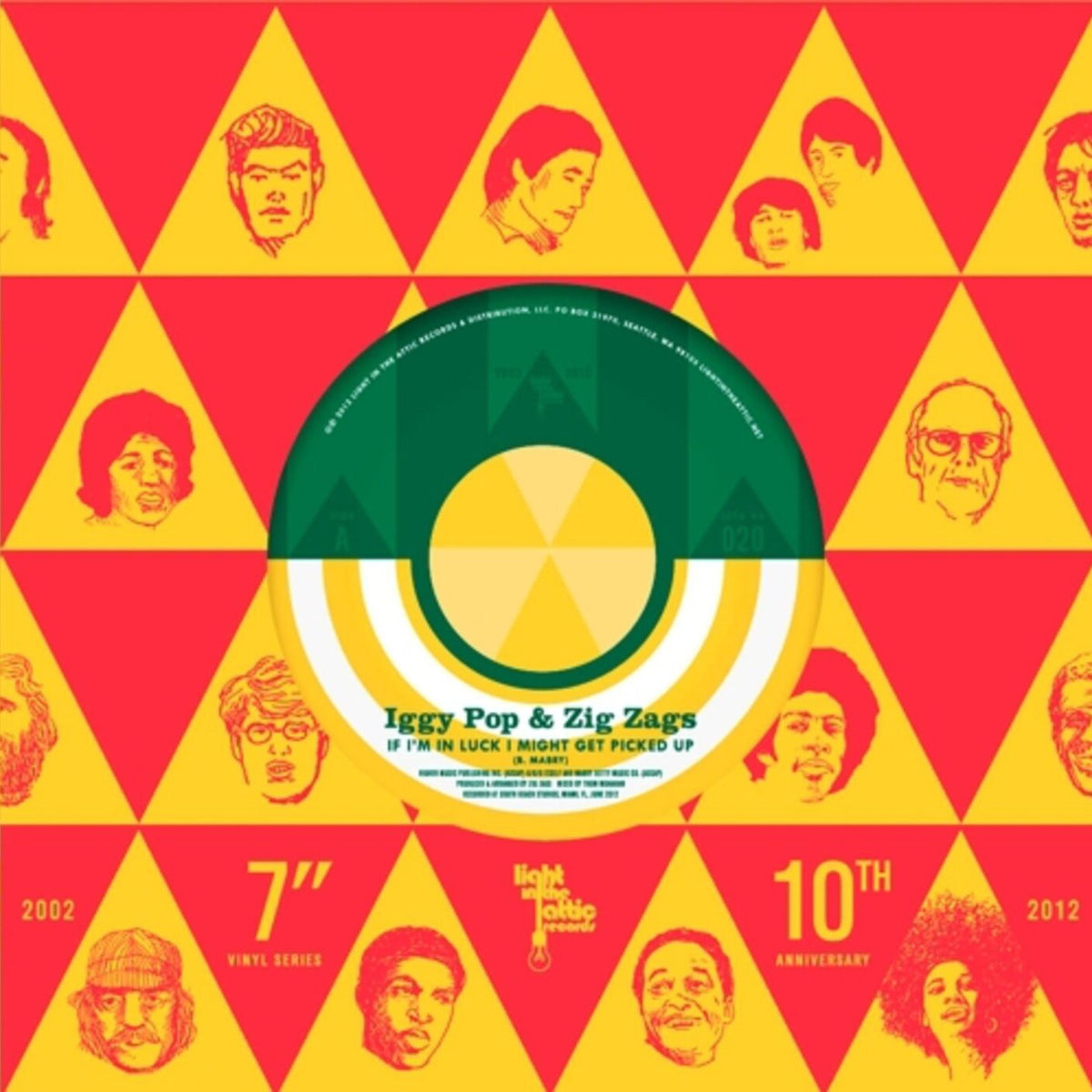 Iggy Pop – Light In The Attic 10 Year Anniversary: Betty Davis "If I'm In Luck I Might Get Picked Up" vinyl cover