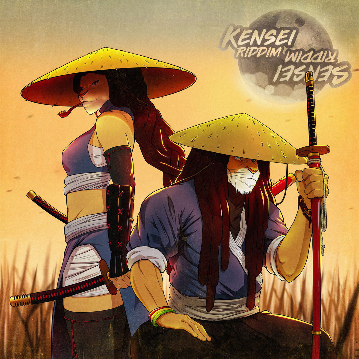 Digital Cut – Kensei / Sensei Riddim vinyl cover