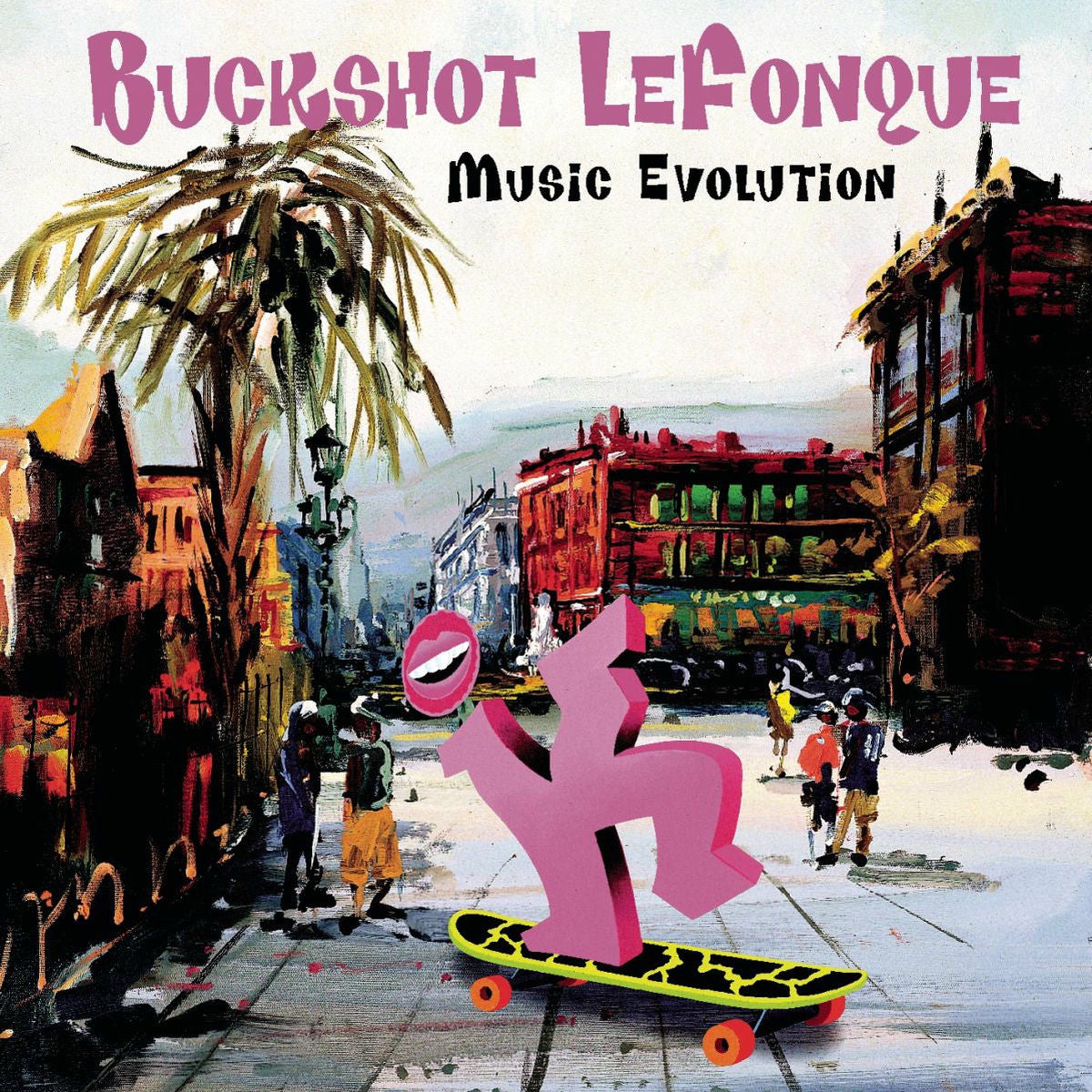 Buckshot Lefonque – Music Evolution (Limited) vinyl record cover