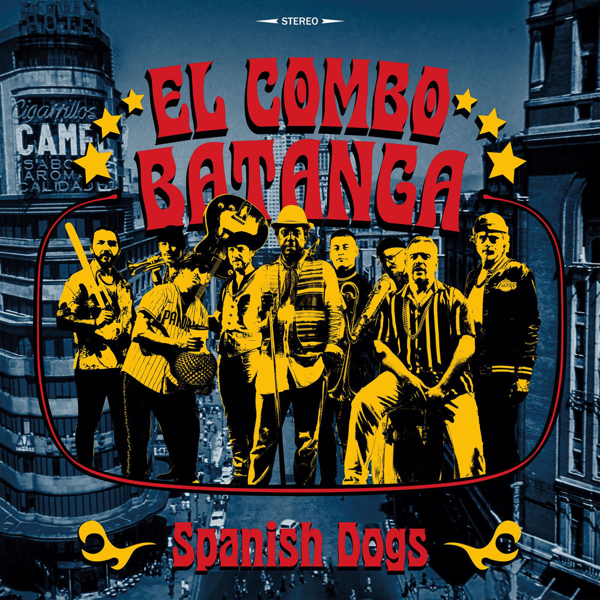 El Combo Batanga – Spanish Dogs vinyl record cover