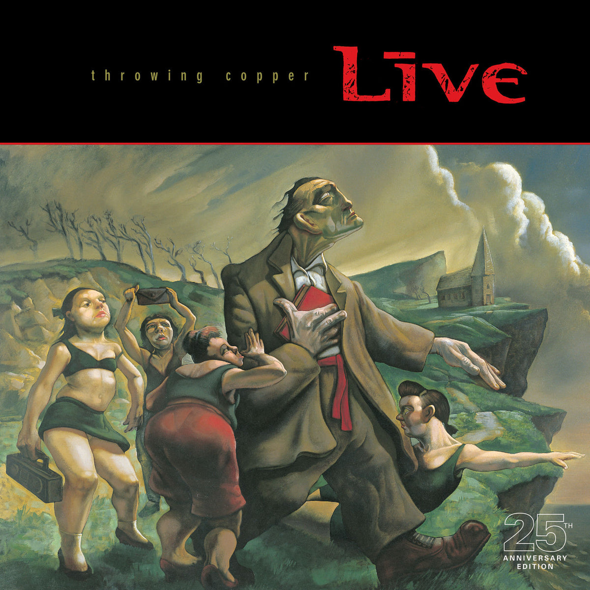 Live – Throwing Copper (25th Anniversary) vinyl cover