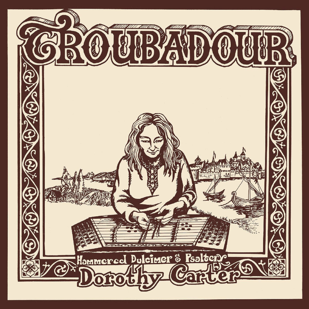 Dorothy Carter – Troubadour vinyl cover