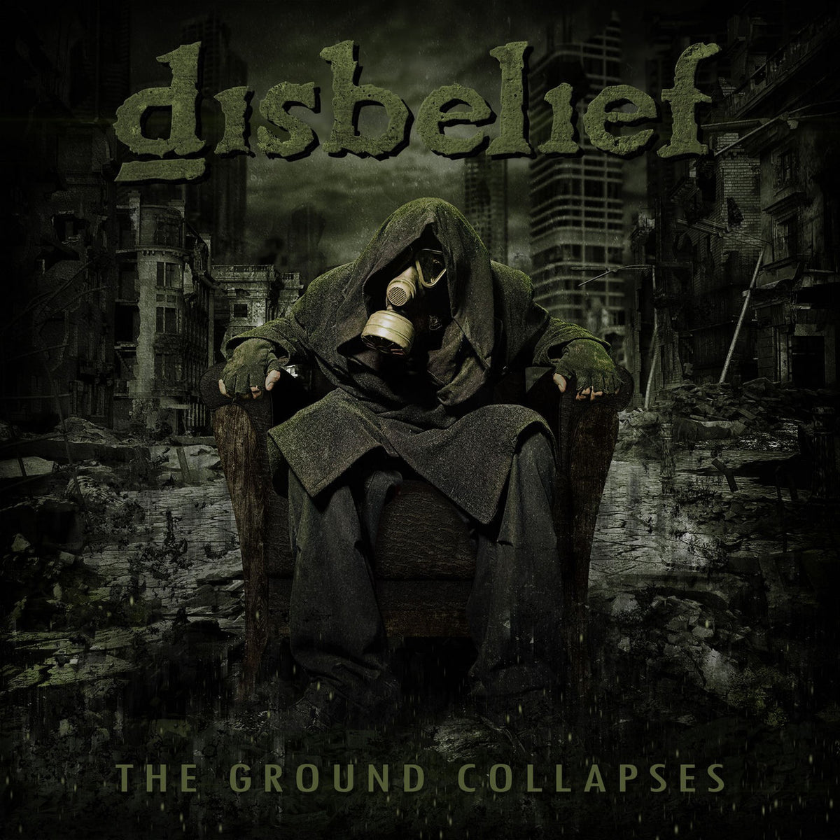 Disbelief – The Ground Collapses vinyl record cover
