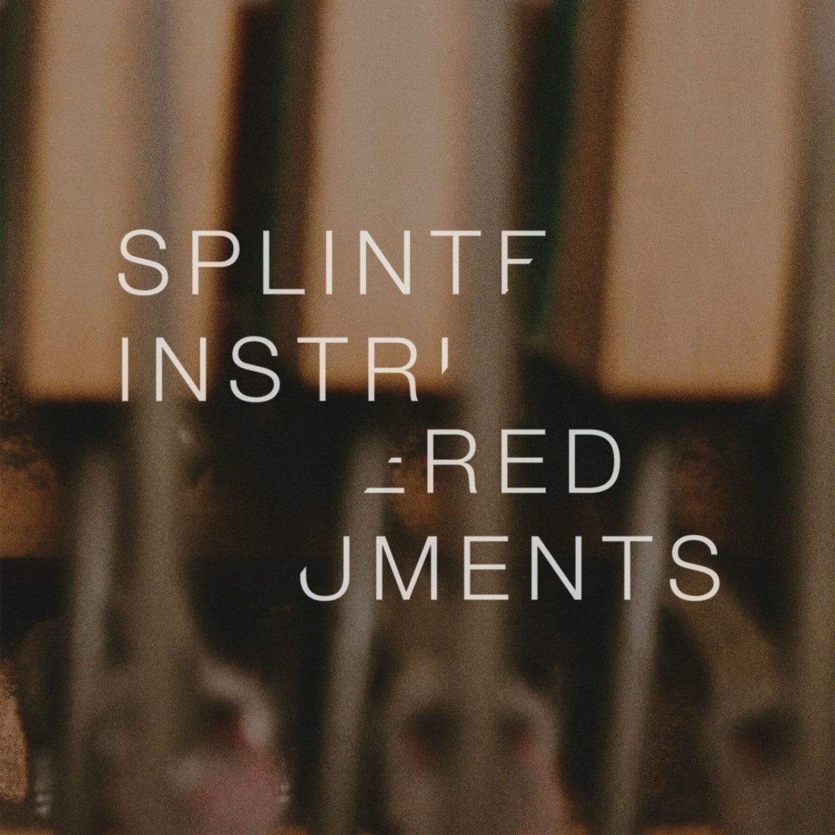 Matthew Collings – Splintered Instruments vinyl cover