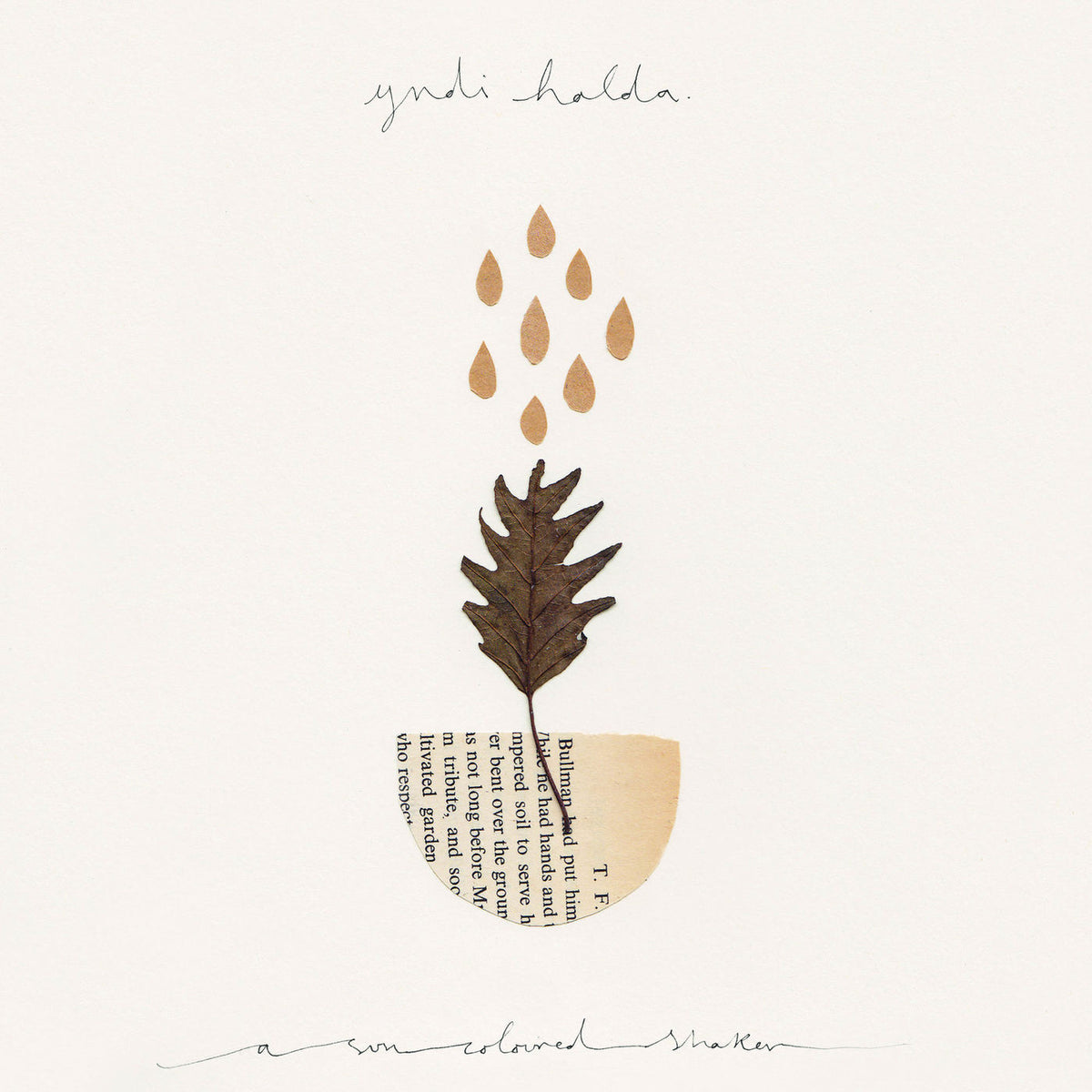yndi halda – A Sun Coloured Shaker vinyl cover