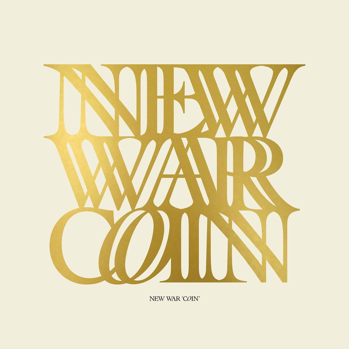 New War – COIN vinyl record cover