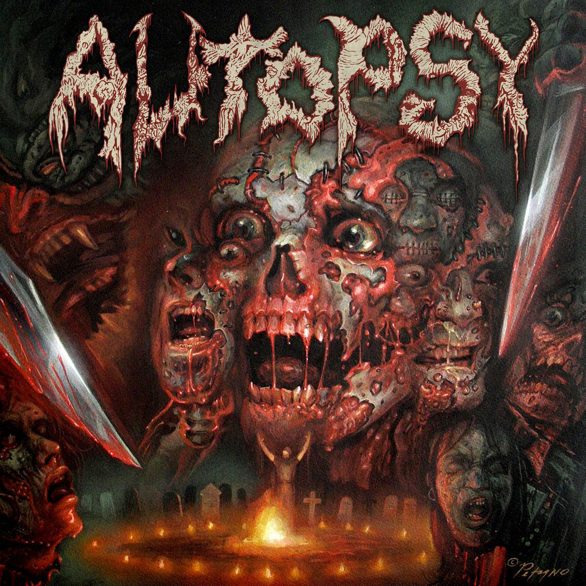 Autopsy – The Headless Ritual vinyl record cover