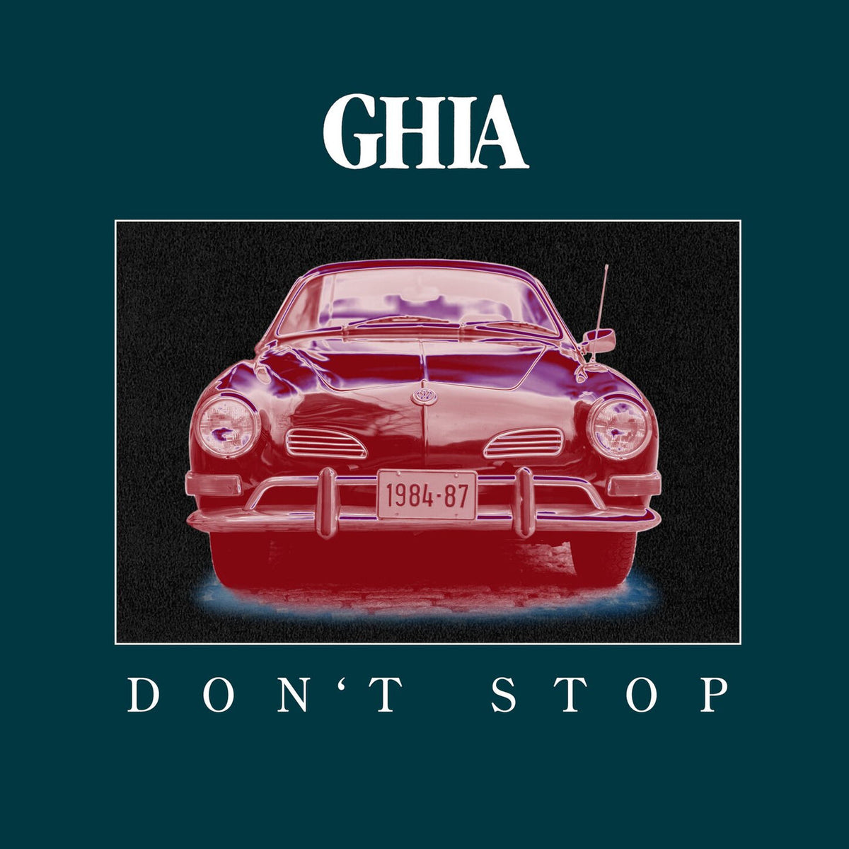 Ghia – Don't Stop EP vinyl cover