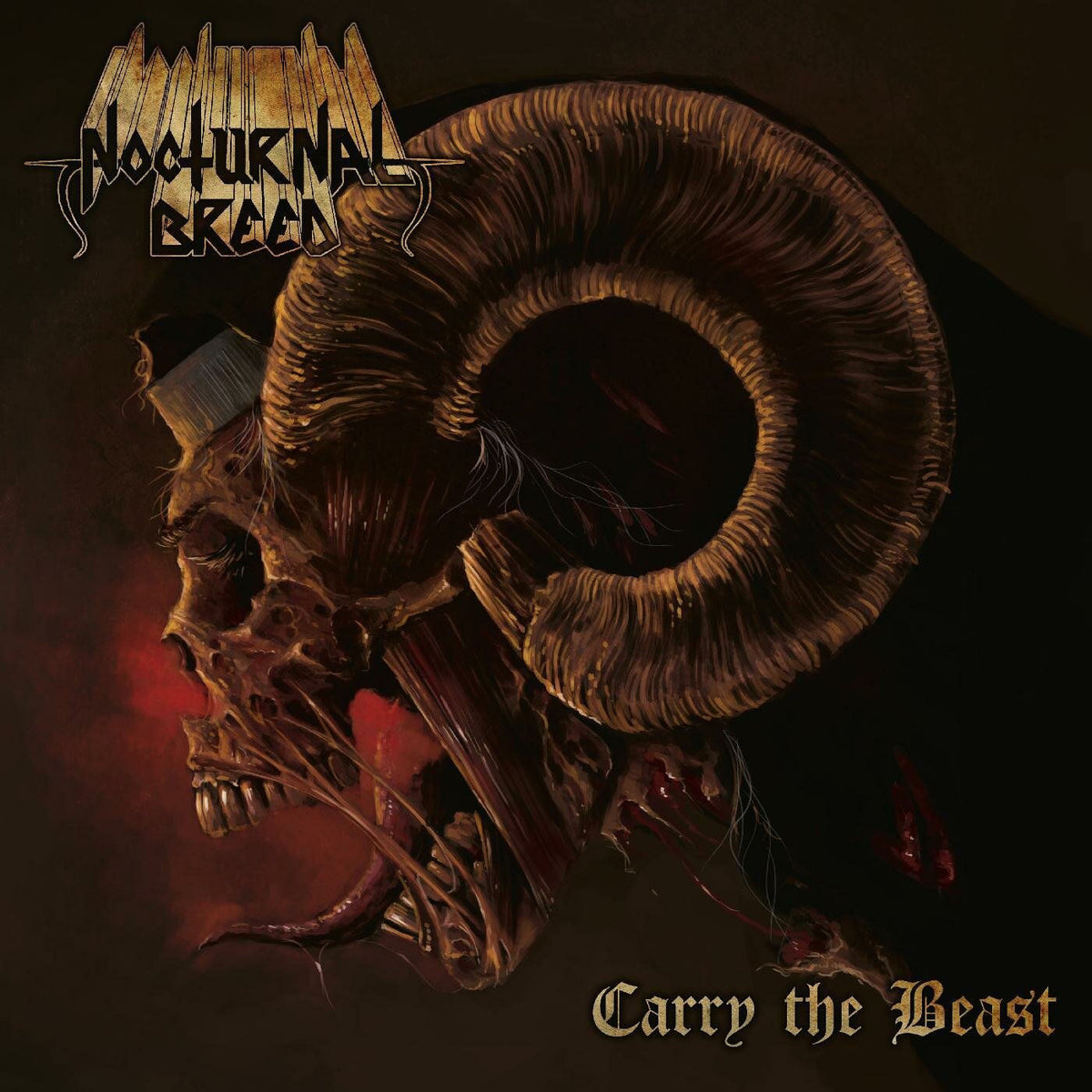 Nocturnal Breed – Carry the Beast vinyl record cover