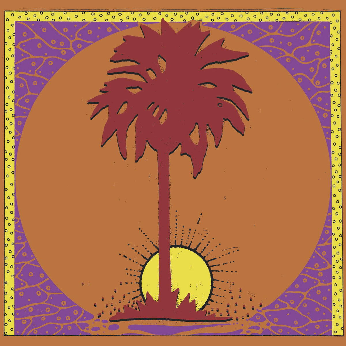 Coca Leaf – Deep Marble Sunrise vinyl record cover