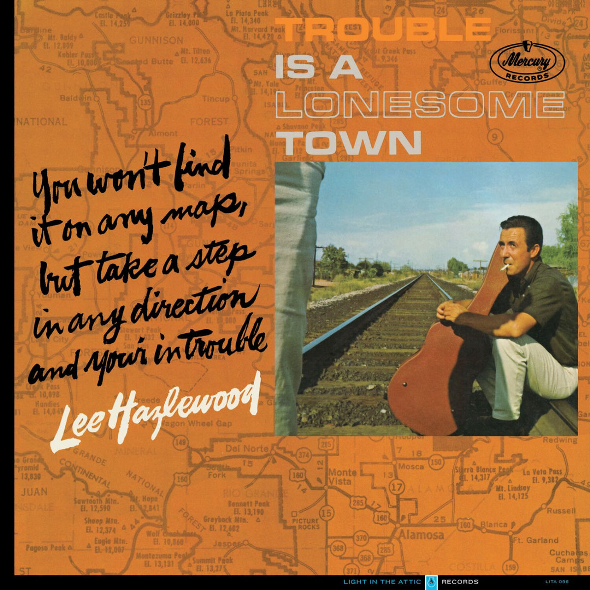 Lee Hazlewood – Trouble Is A Lonesome Town vinyl cover