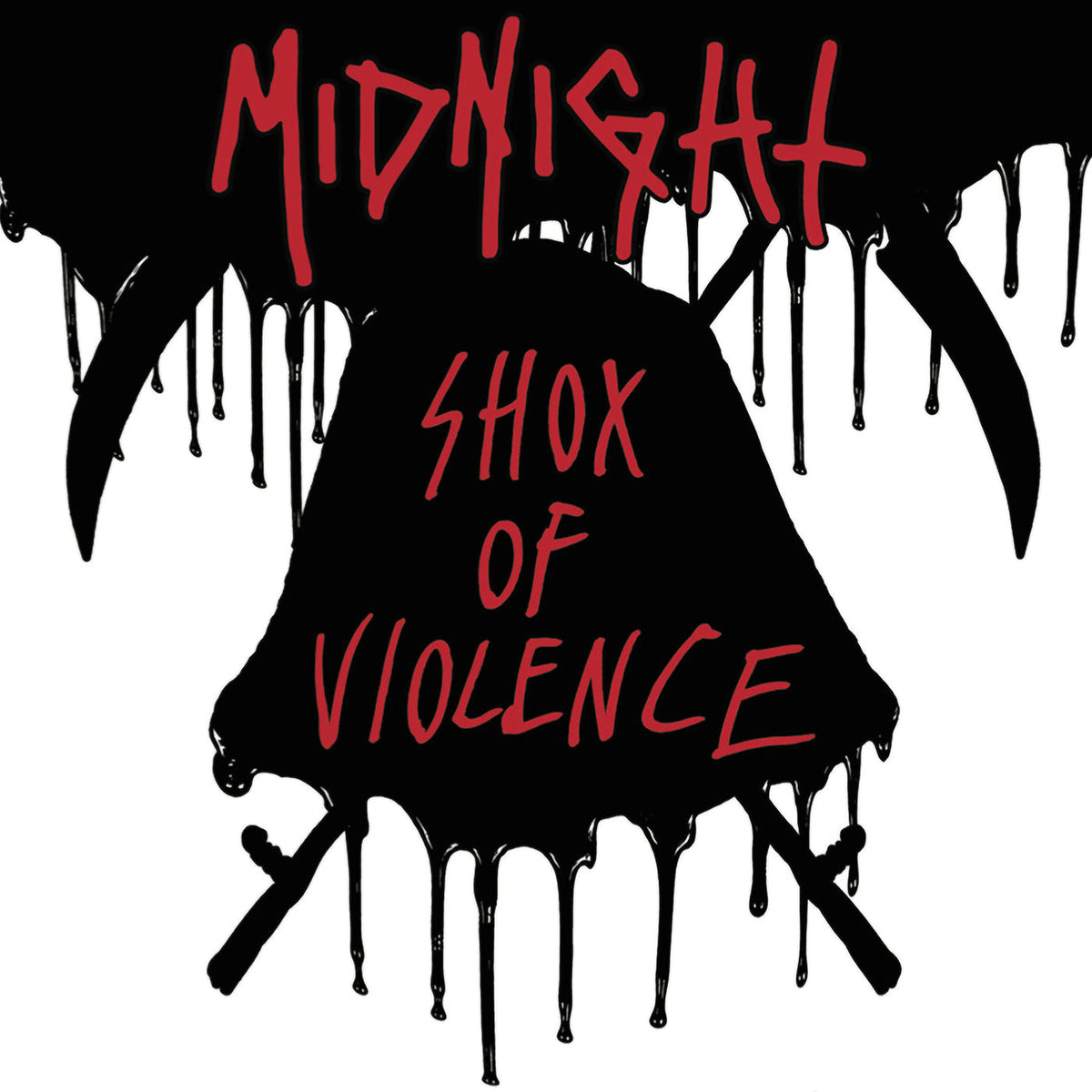 Midnight – Shox Of Violence vinyl record cover