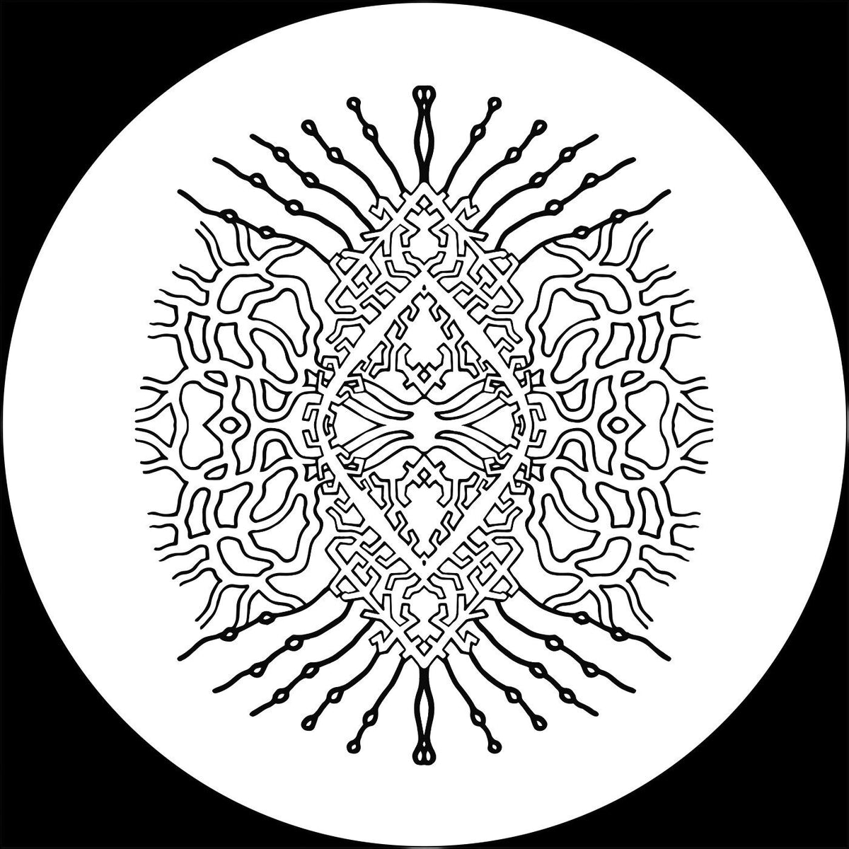 NØRBAK – Praying to Silence EP vinyl cover