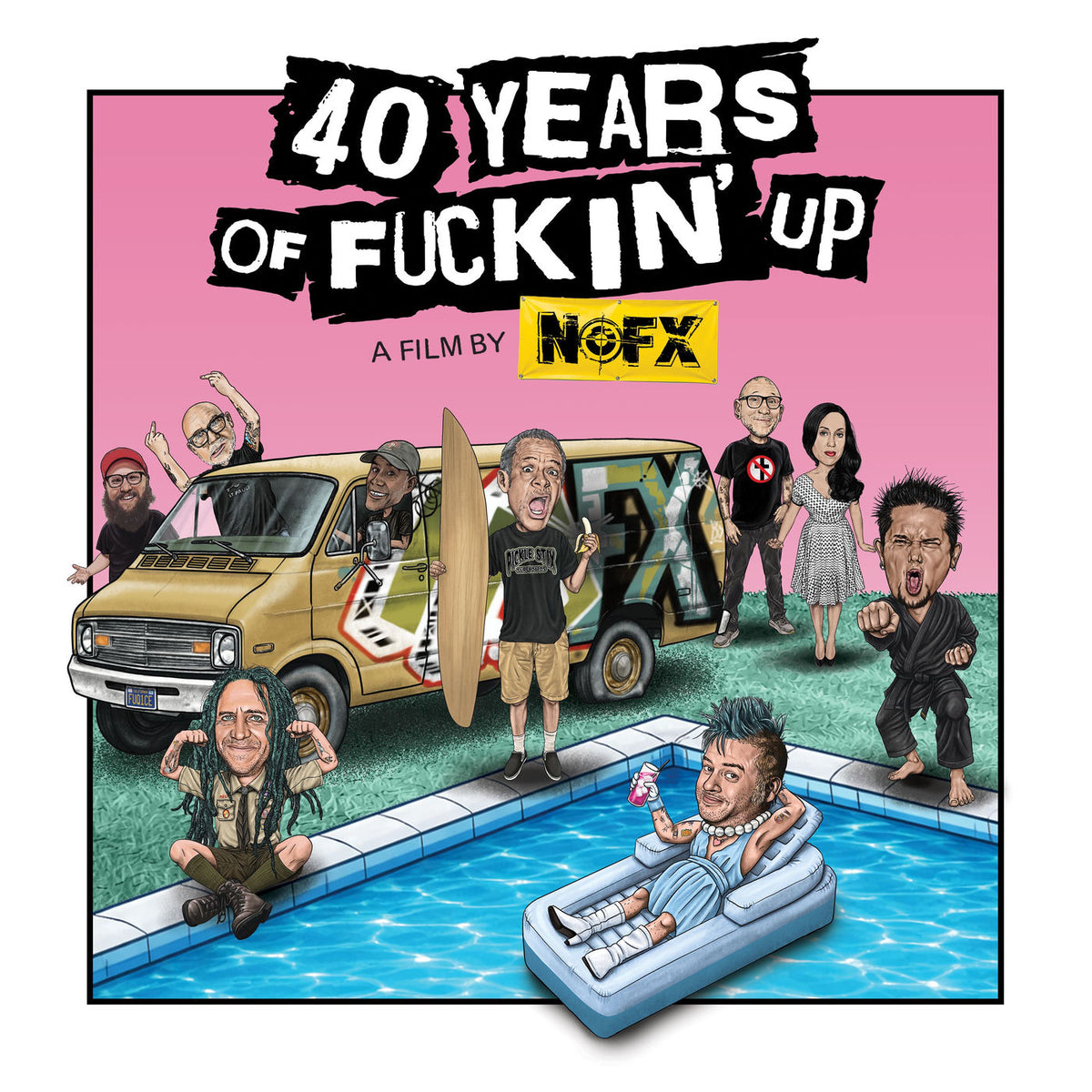 Nofx – 40 Years of Fuckin' Up: Soundtrack + Score — record image 1
