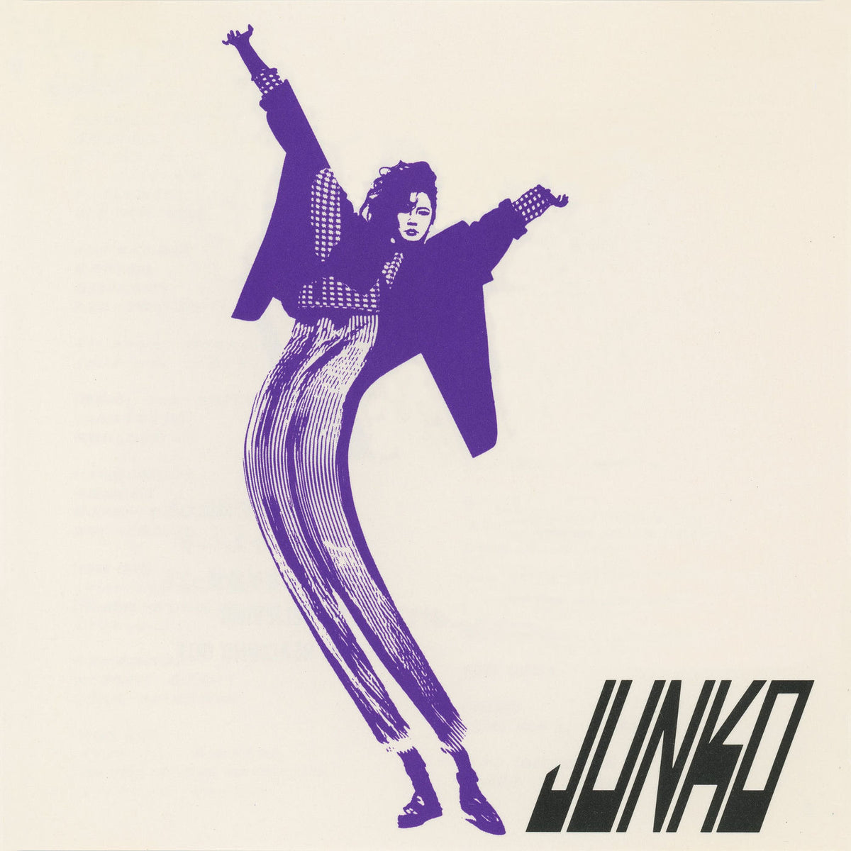 Junko Yagami – Communication (Clear Blue Vinyl) vinyl record cover