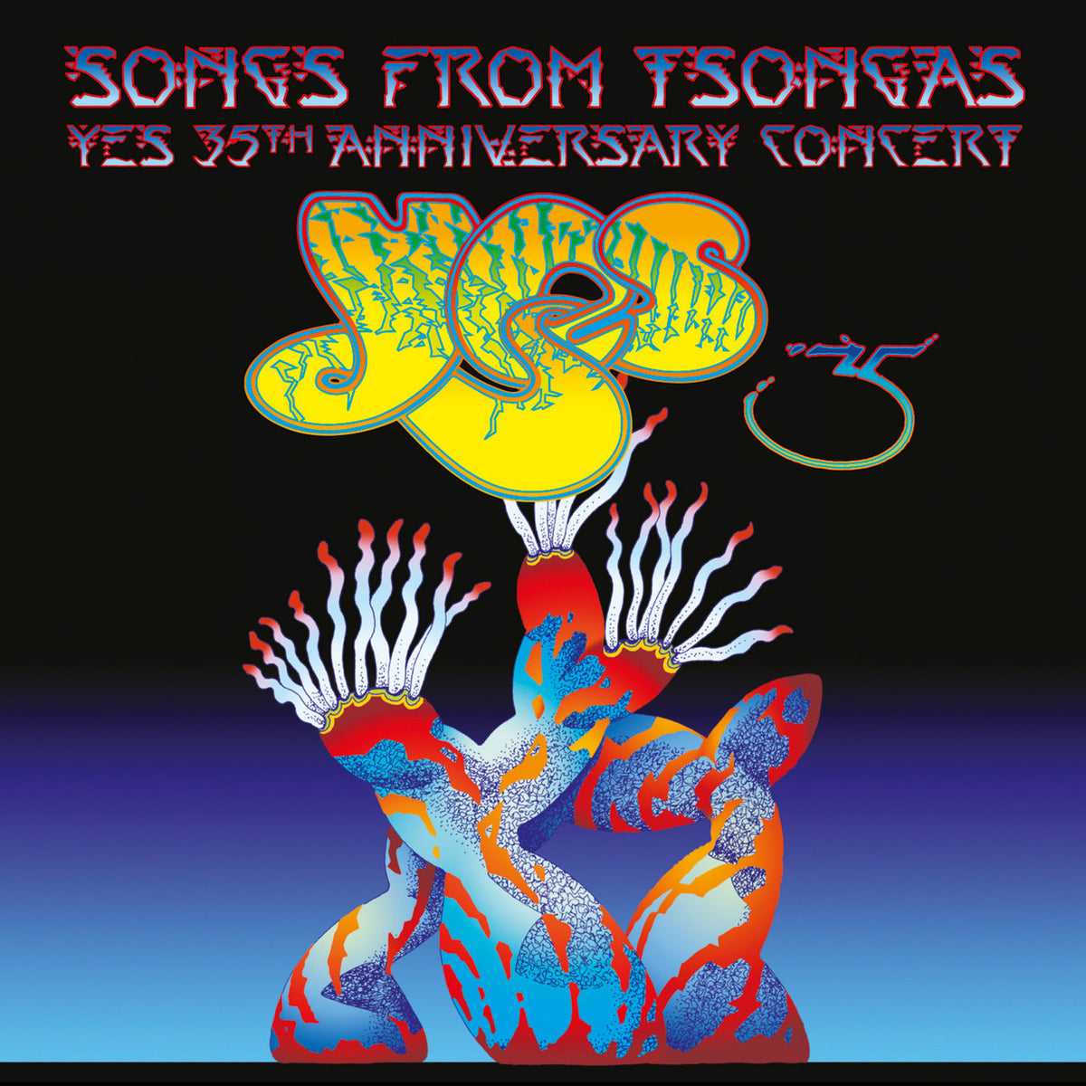 Yes – Songs From Tsongas - 35th Anniversary Concert vinyl record cover