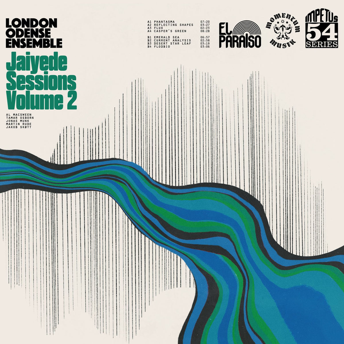 London Odense Ensemble – Jaiyede Sessions Vol. 2 vinyl record cover