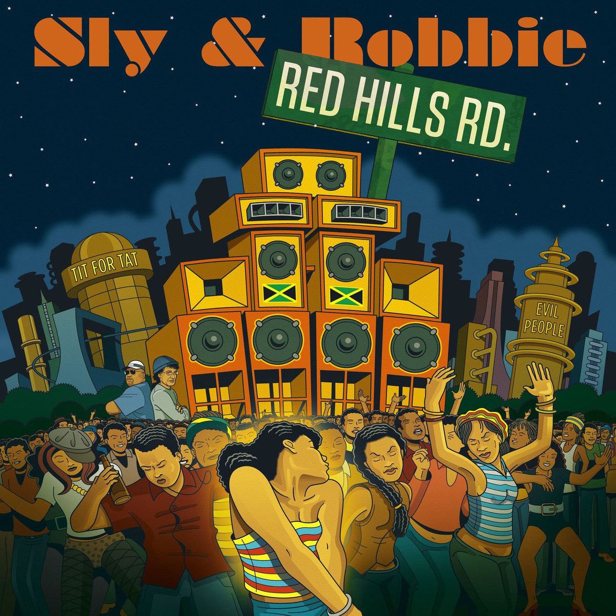 Sly & Robbie – Red Hills Road vinyl record cover