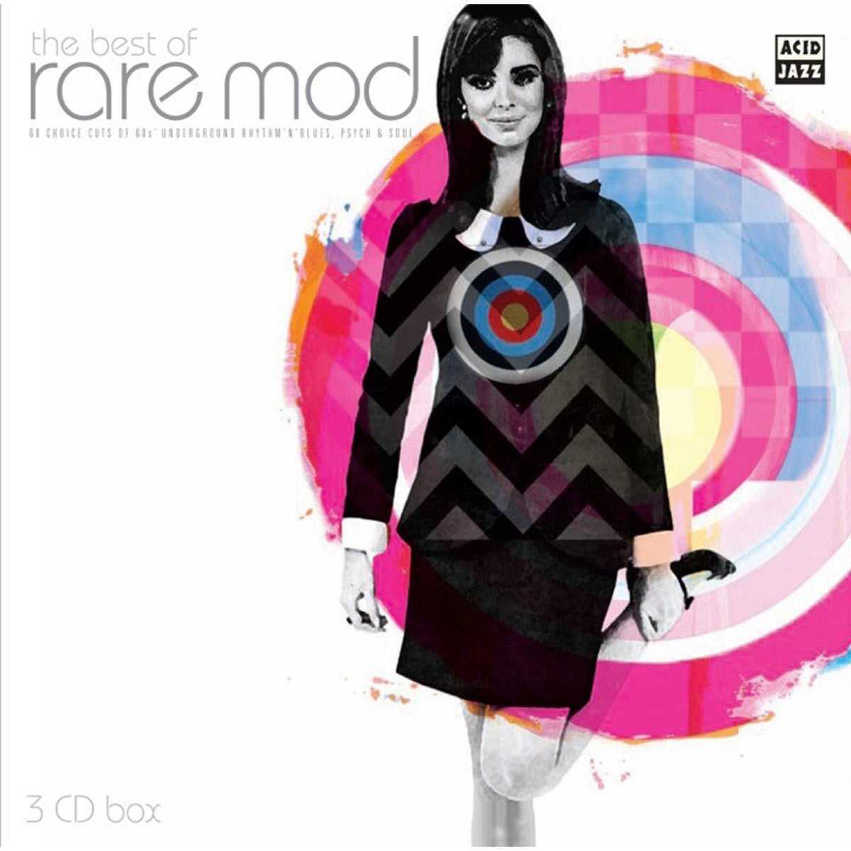 Various Artists – The Best of Rare Mod vinyl cover