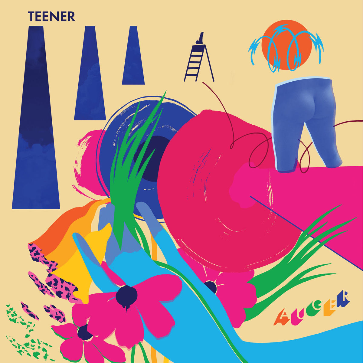 Teener – Auger vinyl cover