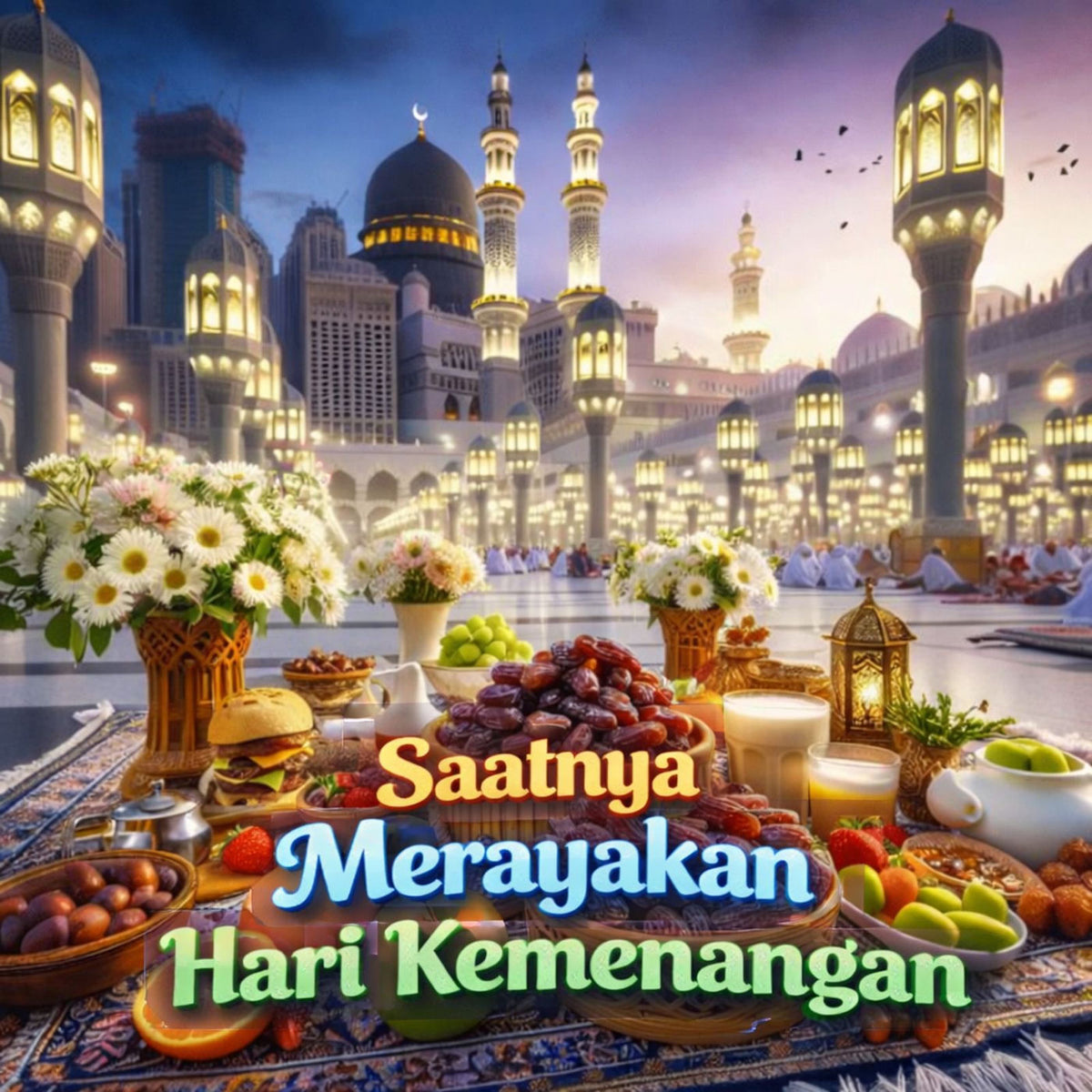 Siska Amanda – Saatnya Merayakan Hari Kemenangan vinyl cover