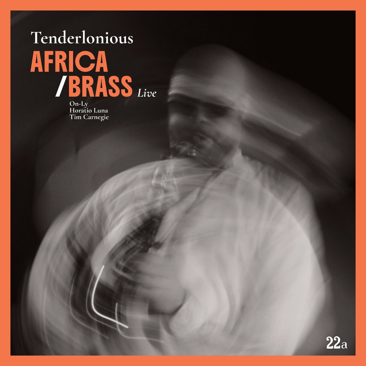 Tenderlonious – Africa/Brass Live vinyl record cover