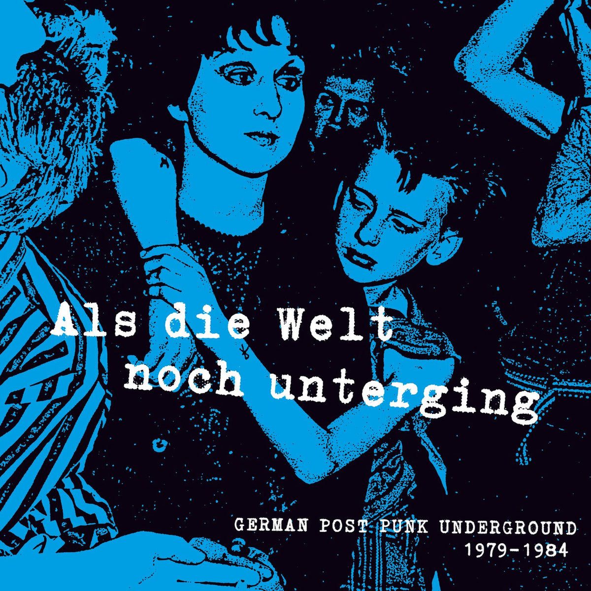 Various Artists – Als Die Welt Noch Unterging vinyl record cover