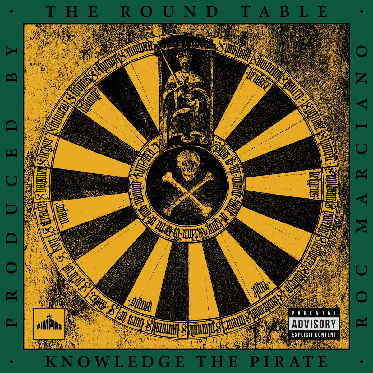 Knowledge the Pirate – The Round Table vinyl cover