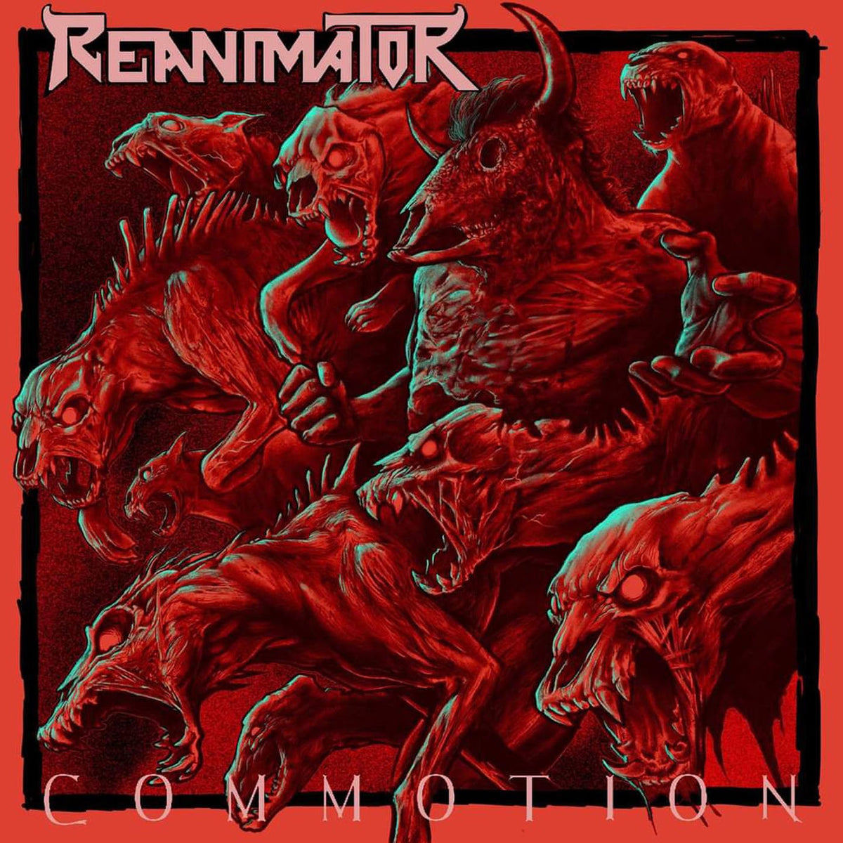 Reanimator – Commotion vinyl record cover