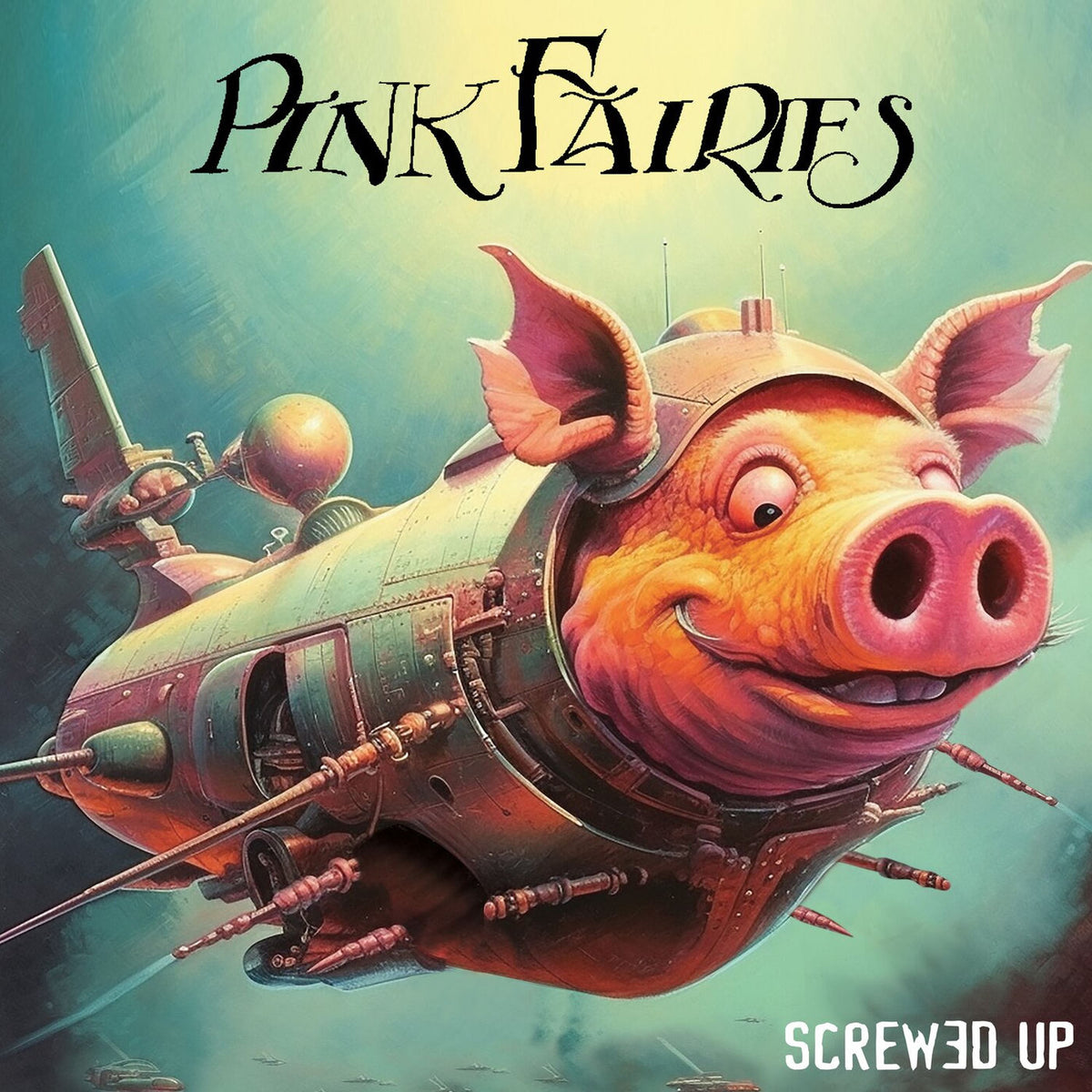 Pink Fairies – Screwed Up vinyl record cover
