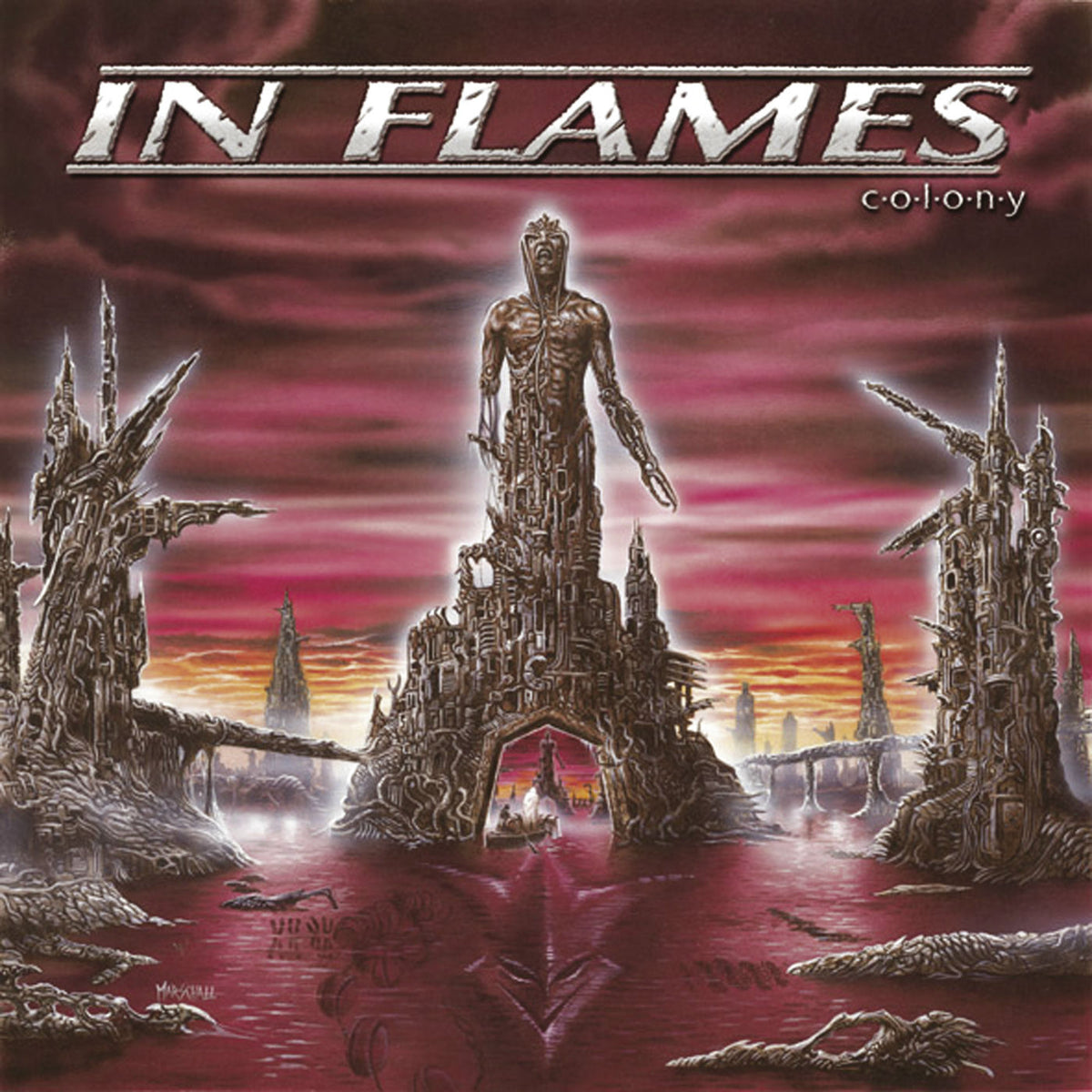 In Flames – Colony vinyl record cover