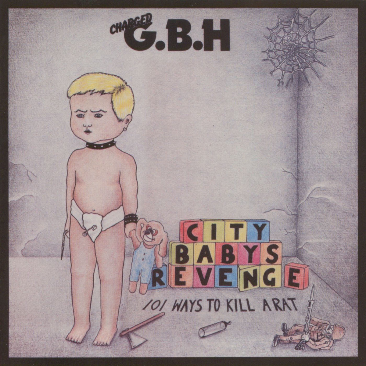 Gbh – City Babys Revenge (Clear Vinyl) (Phd Exclusive) (Coloured Vinyl) vinyl record cover