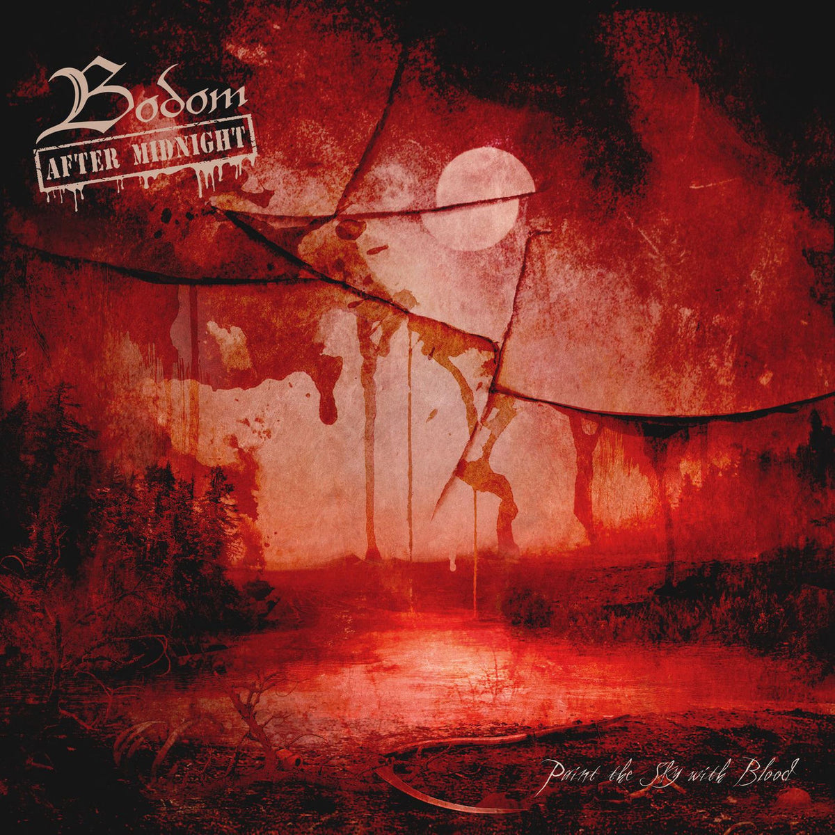 Bodom After Midnight – Paint the Sky with Blood vinyl cover