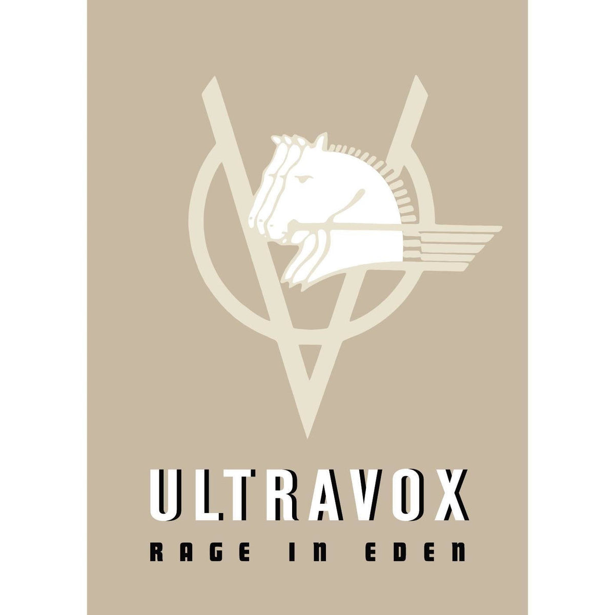 Ultravox – Rage in Eden vinyl cover