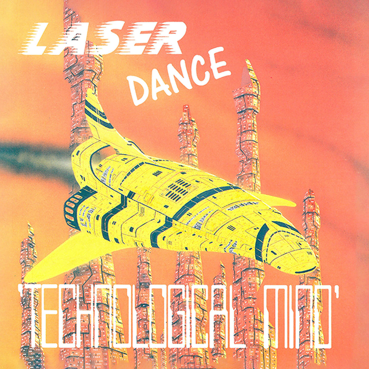 Laserdance – Technological Mind vinyl record cover