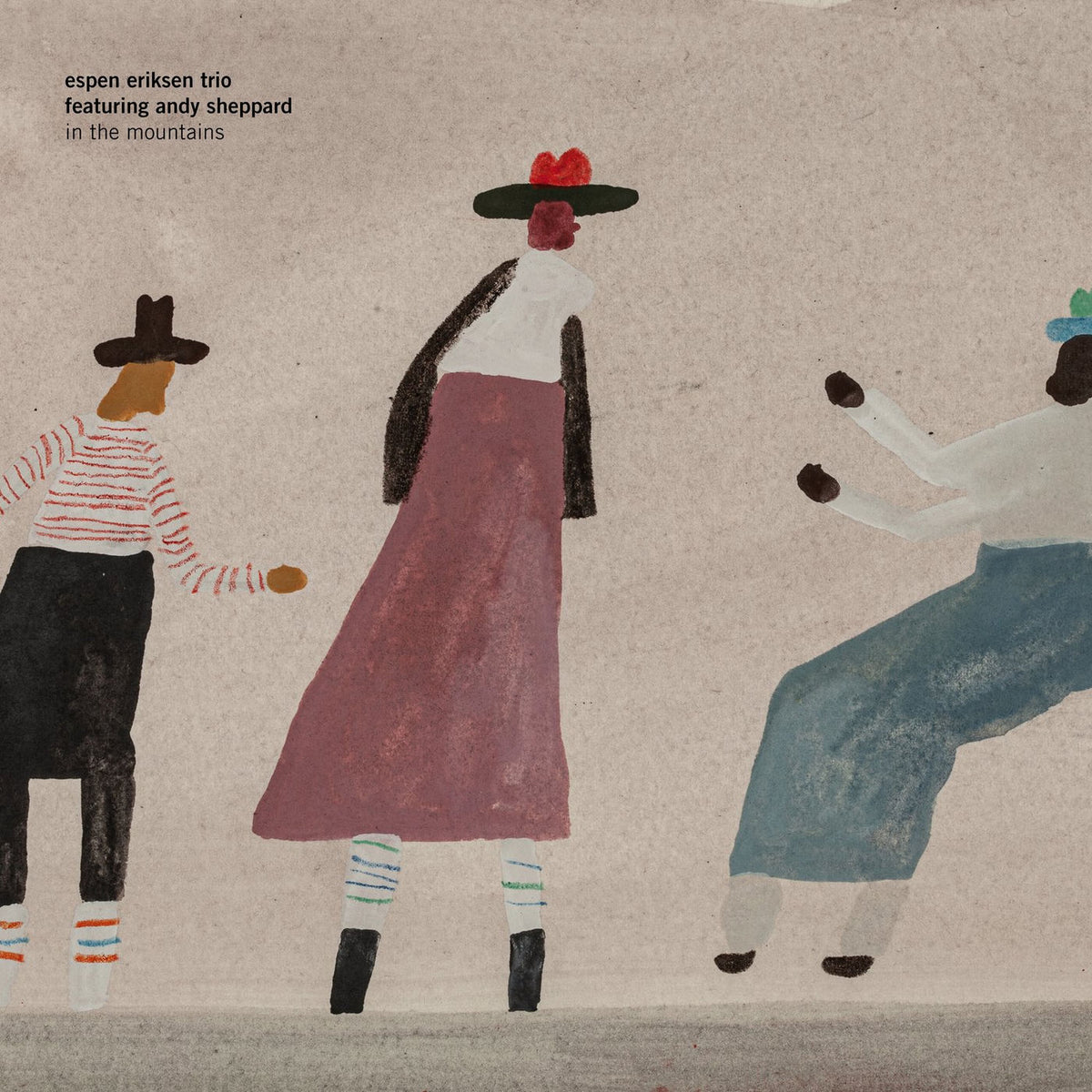 Espen Eriksen Trio – In the Mountains (Feat. Andy Sheppard) vinyl record cover