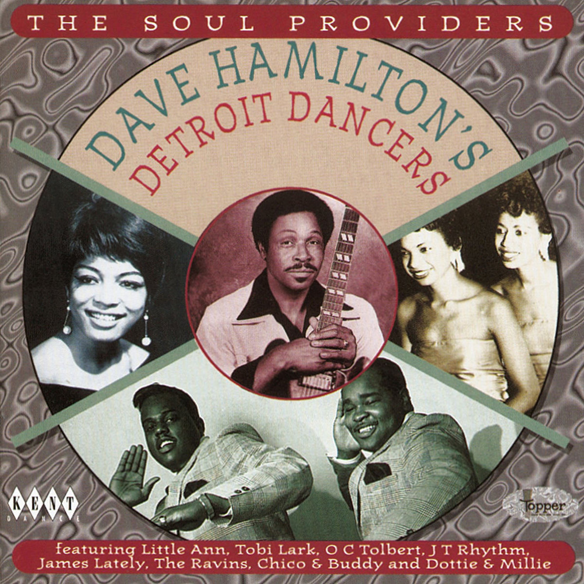 Various Artists – Dave Hamilton's Detroit Dancers vinyl record cover