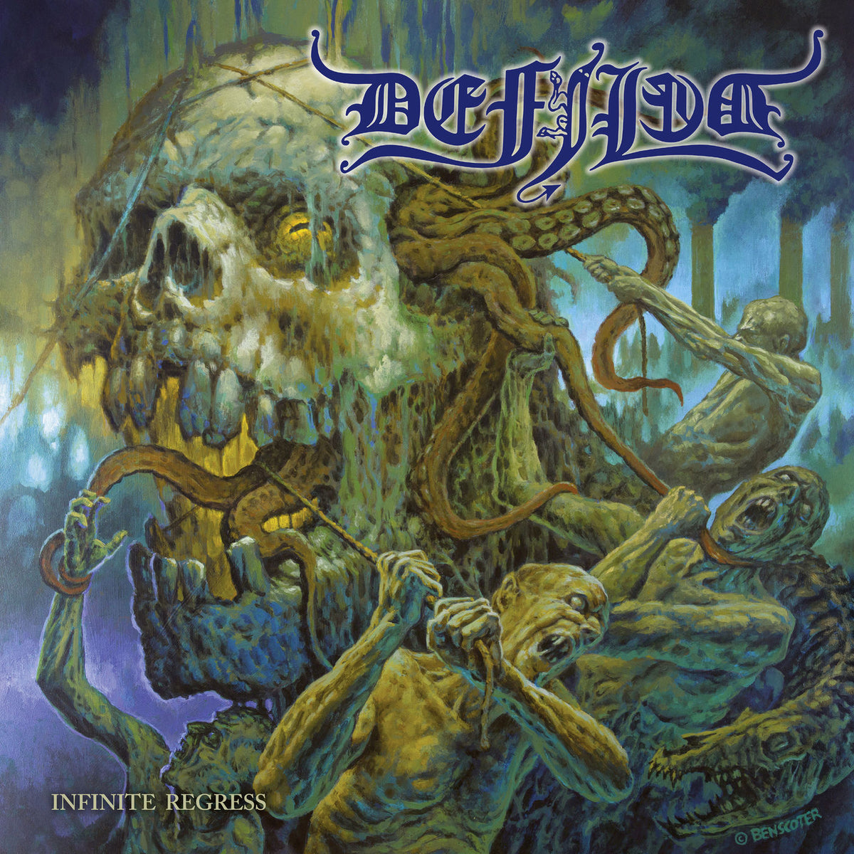 Defiled – Infinite Regress (Coloured Vinyl) vinyl record cover