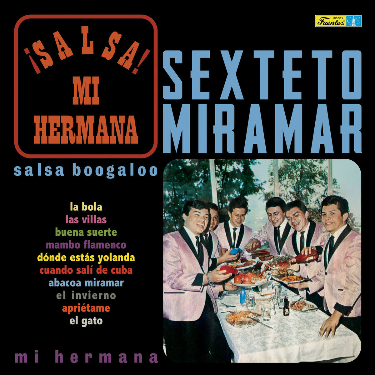 Sexteto Miramar – !Salsa! Mi Hermana vinyl record cover