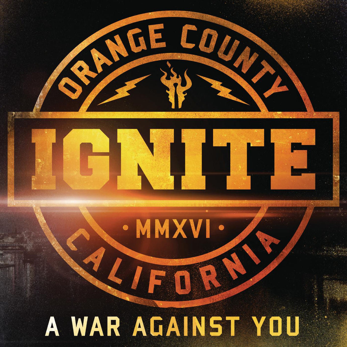Ignite – A War Against You vinyl record cover