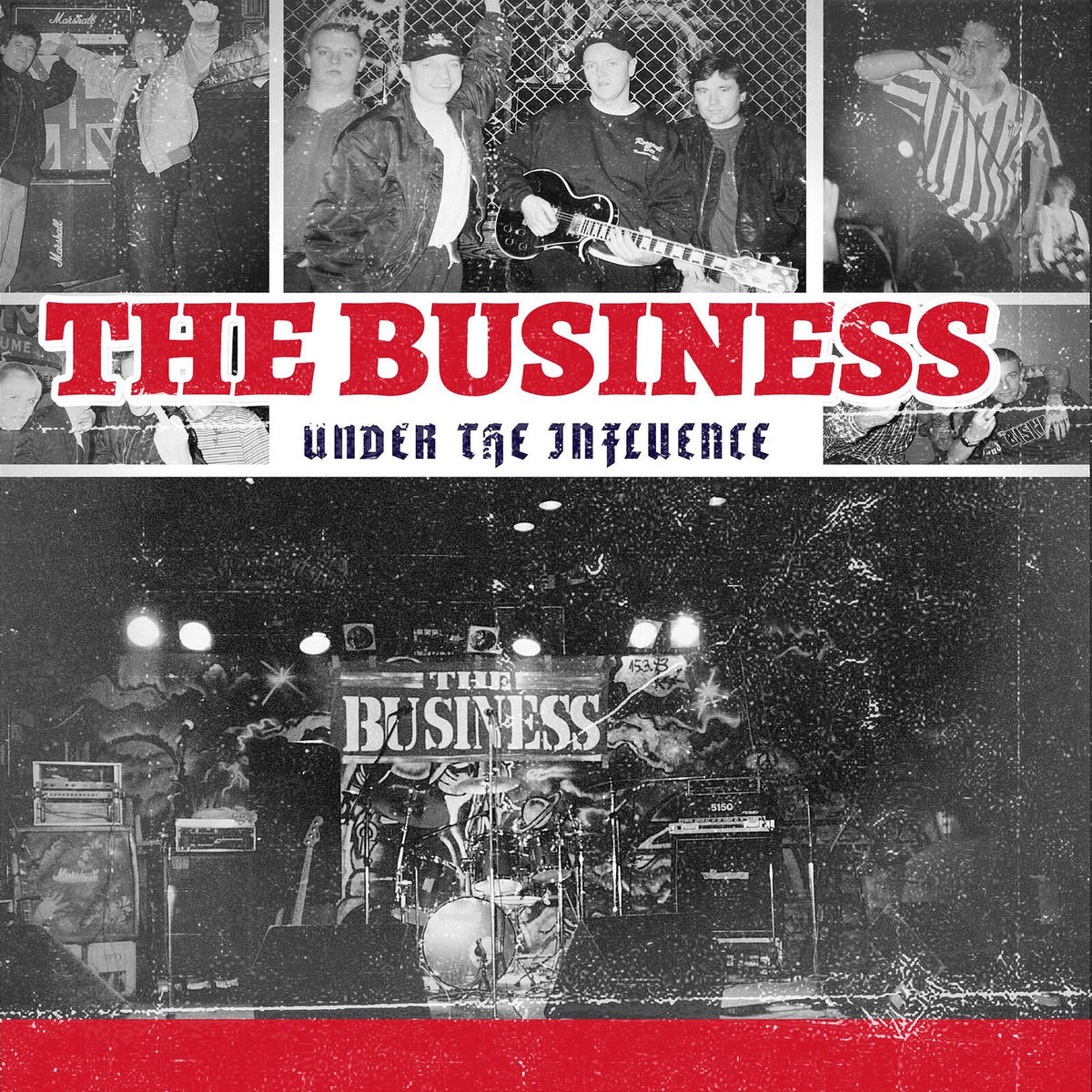 The Business – Under the Influence vinyl record cover