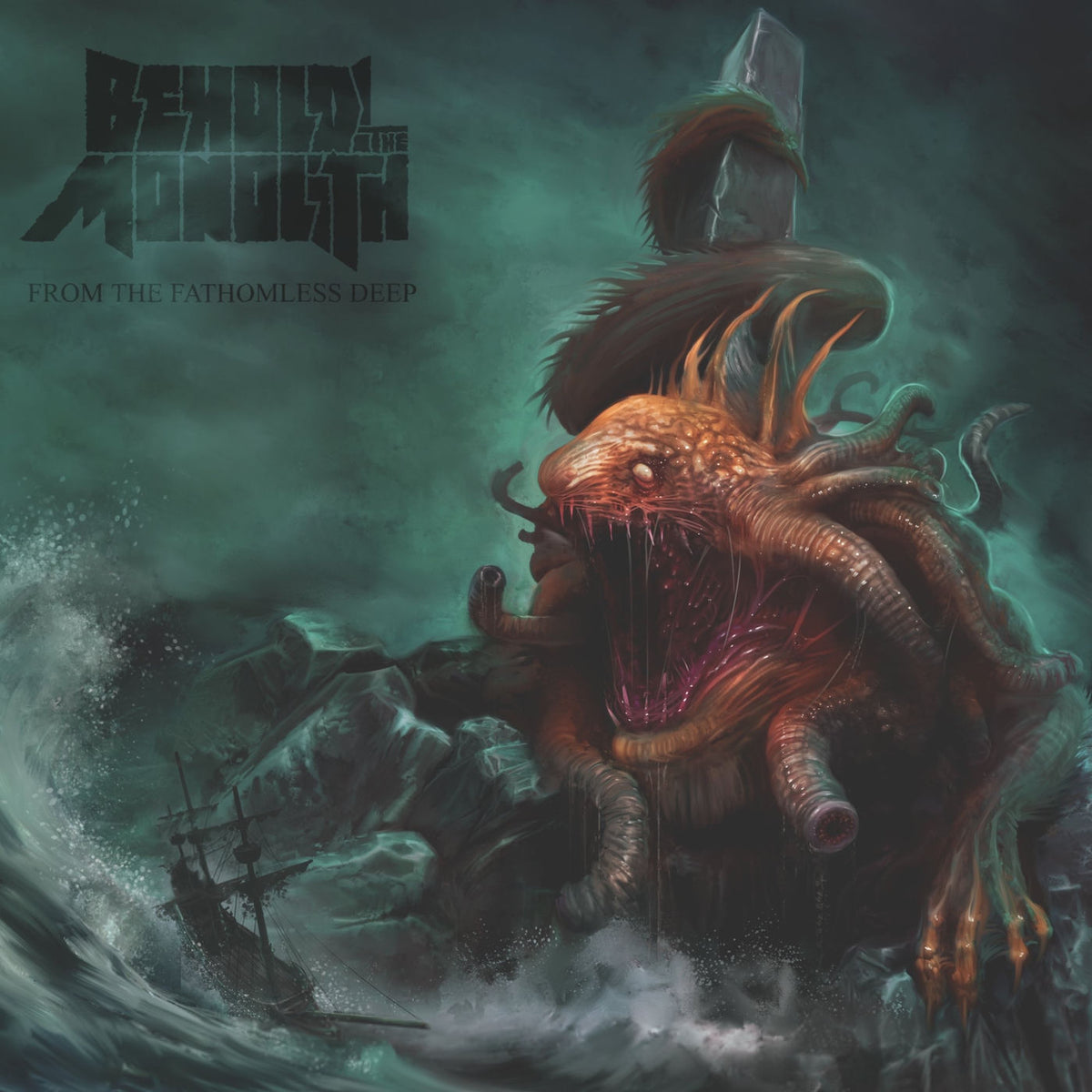 Behold! The Monolith – From The Fathomless Deep vinyl record cover