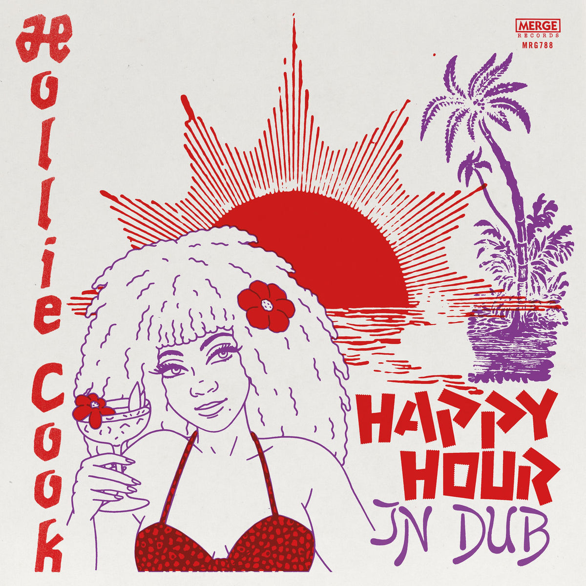 Hollie Cook – Happy Hour in Dub vinyl record cover