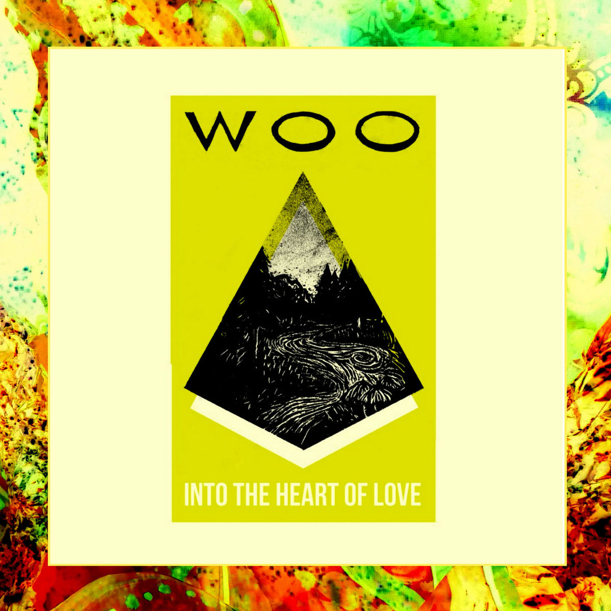 WOO – Into The Heart Of Love vinyl record cover